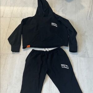 TILT Mens /Unisex Black Joggers